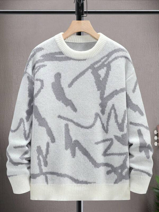 Arvid – Men's Graphic Print Sweater