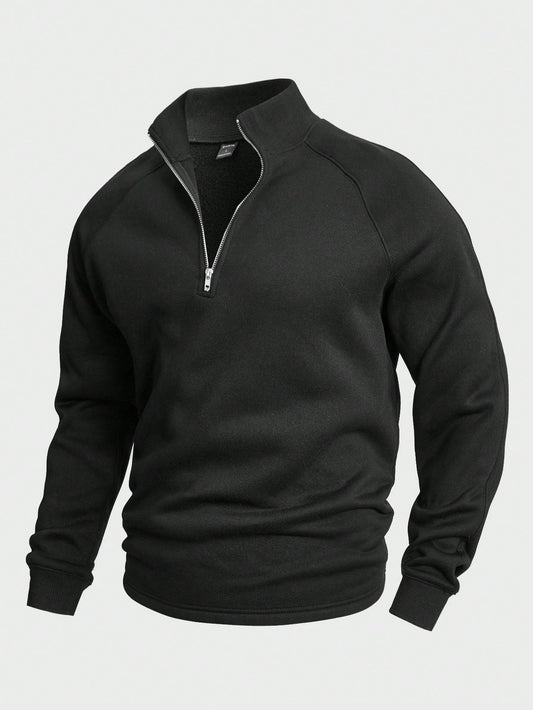 Simon Half-Zip Leisure Pullover - Buy 1, Get 1 Free | Stylish & Comfortable Sweater for Everyday Wear