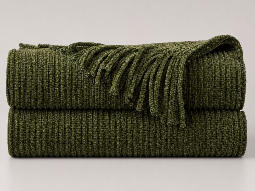 Woven Throw Blanket - Main