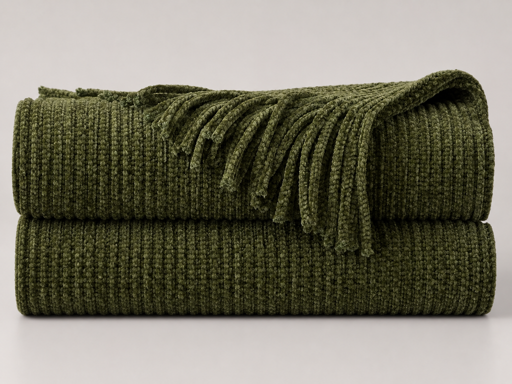 Woven Throw Blanket - Main