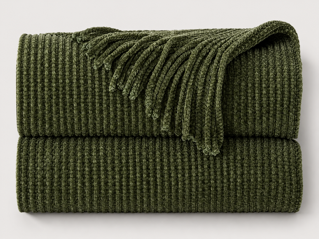 Woven Throw Blanket - Detail