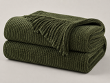 Woven Throw Blanket - Styled