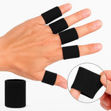 Breathable Finger Protection Sleeves – Elastic Fabric, Washable & 4 Colors