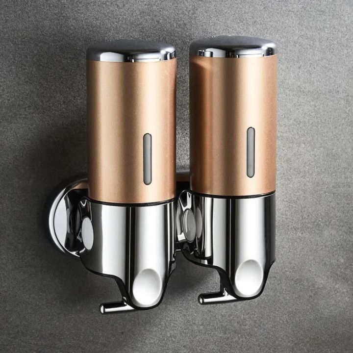Wall-Mounted Soap Dispenser – 500ml Capacity, Pump Mechanism & Stainless Steel