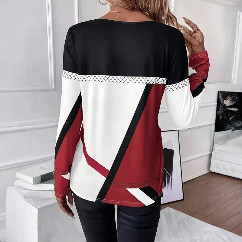 Tine™ Stylish Long Sleeve Shirt for Women - Trendy & Comfortable Fashion Top