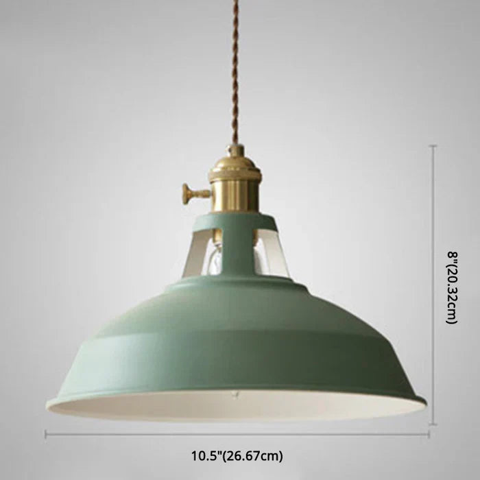 IronGlow Hanging Lamp - Green