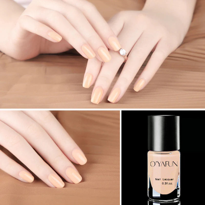 Peel-Off Nail Polish – Water-Based Formula, 9 ml & 17 Shades