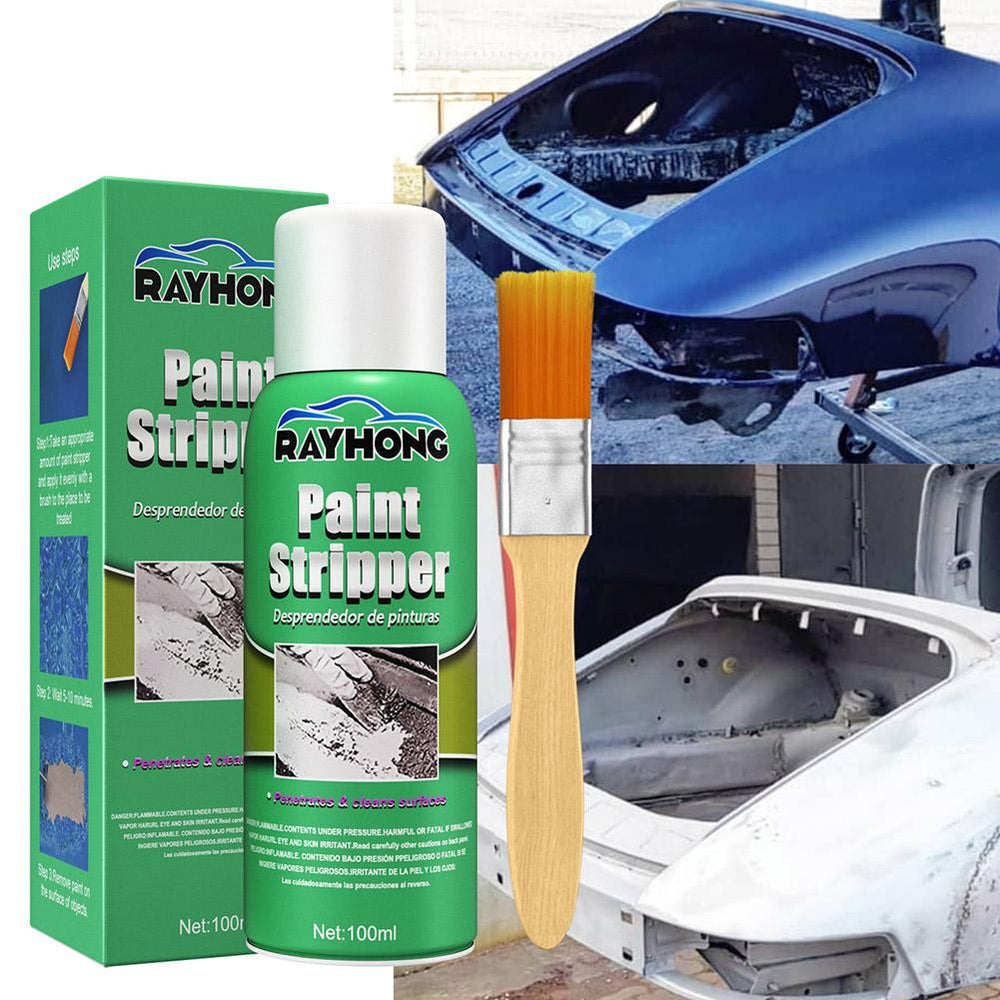 Paint Remover Spray – 100ml, Strips Old Paint in 10 Minutes, All Paint Types