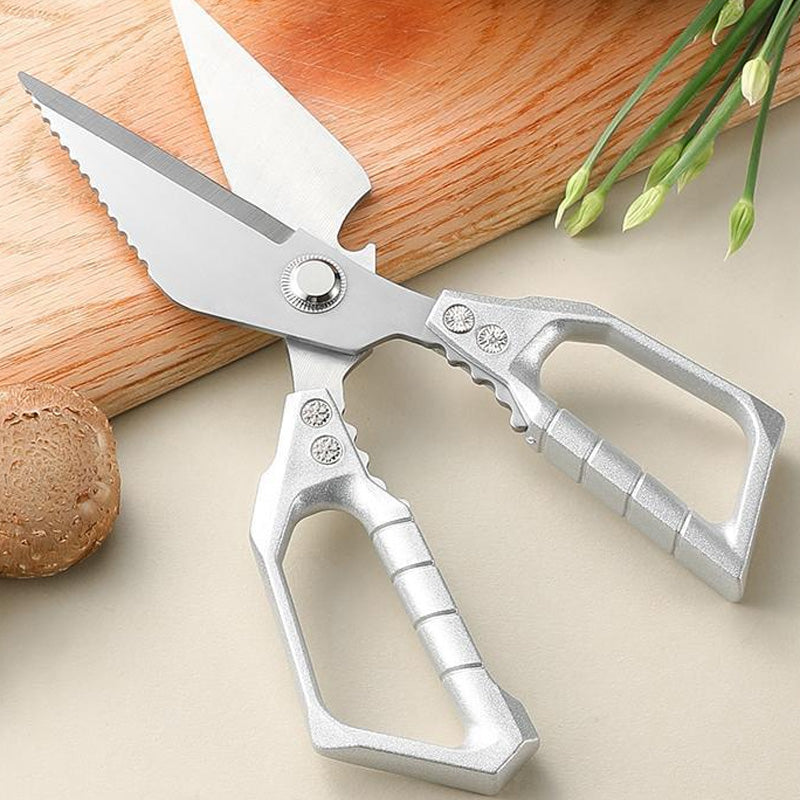 Multifunctional Kitchen Shears – Stainless Steel, Bone & Meat Cutting & Dishwasher Safe