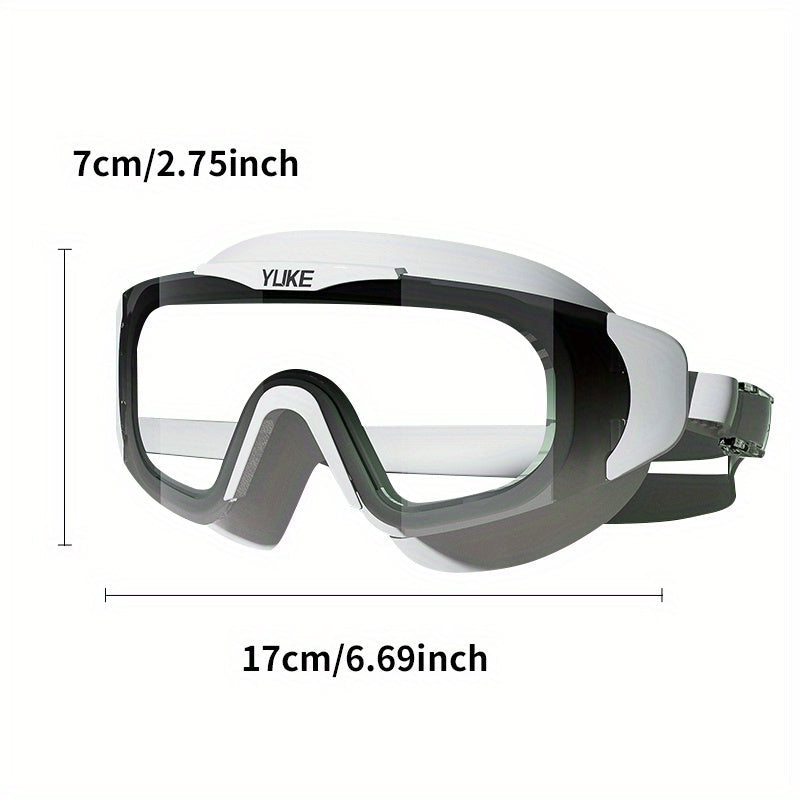 HD Swimming Goggles – Anti-Fog, Waterproof Silicone & Adults/Kids Fit