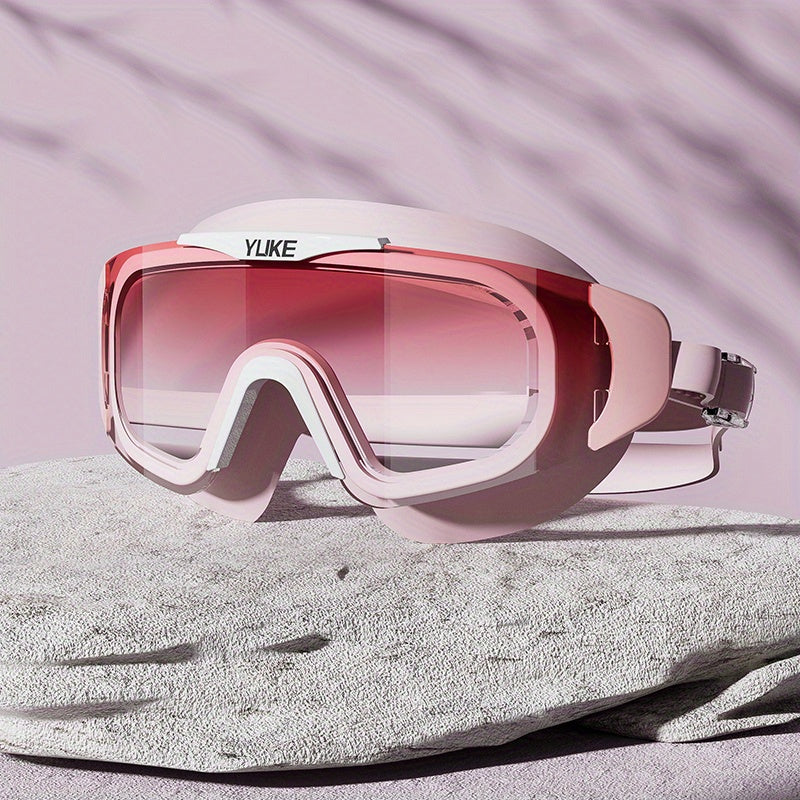 HD Swimming Goggles – Anti-Fog, Waterproof Silicone & Adults/Kids Fit