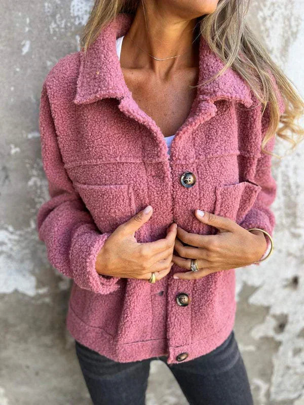Enhanced Product Title: **Dion™ Women's Short Wool Blazer with Notched Lapels - Stylish and Warm Outerwear** 

This title includes relevant keywords and a clear description to improve visibility and appeal in Google Shopping searches.