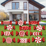 Christmas Candy Cane Pathway Lights – LED Walkway Stakes