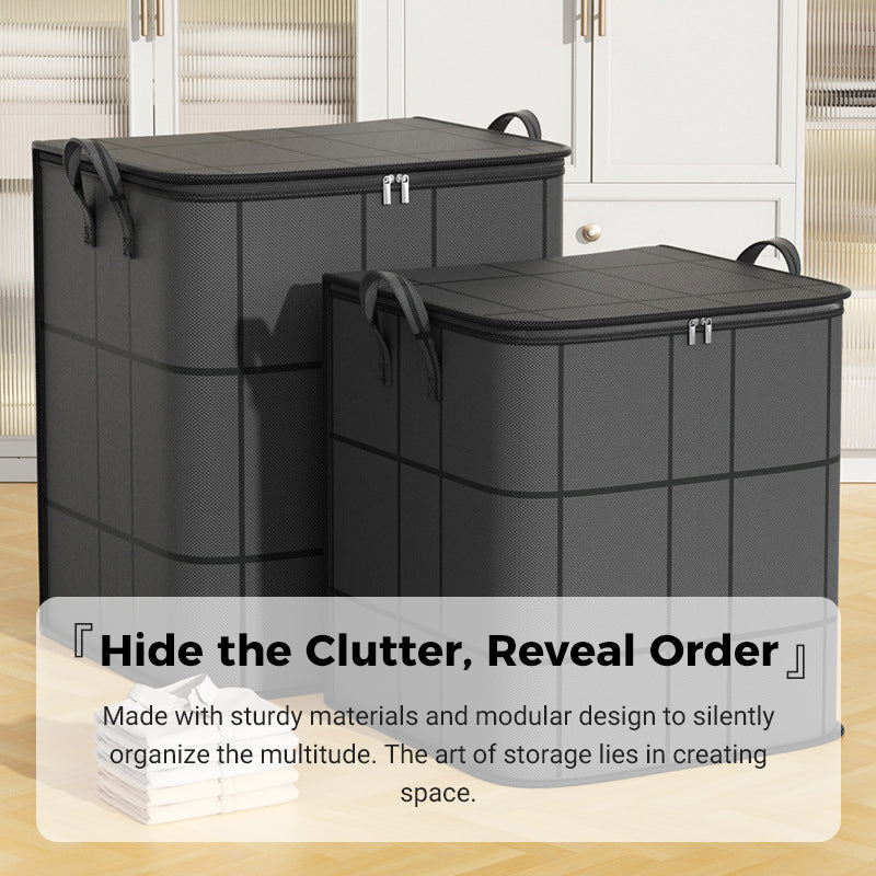 Zippered Storage Bag – Non-Woven Fabric, Dustproof, 4 Sizes, Reinforced Handles