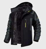 Logan Warm & Water-Resistant Men's Hooded Fleece Jacket