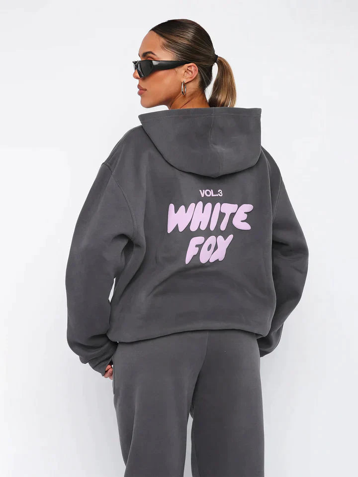 Elise – Comfortable Women's Tracksuit - Dark Gray
