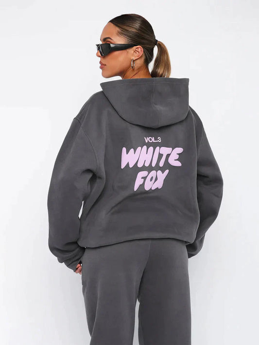 Elise – Comfortable Women's Tracksuit - Dark Gray