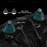 Ergonomic Bike Saddle – Wide Padded Support, Weatherproof & Pressure-Relief Design