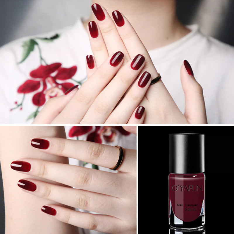 Peel-Off Nail Polish – Water-Based Formula, 9 ml & 17 Shades