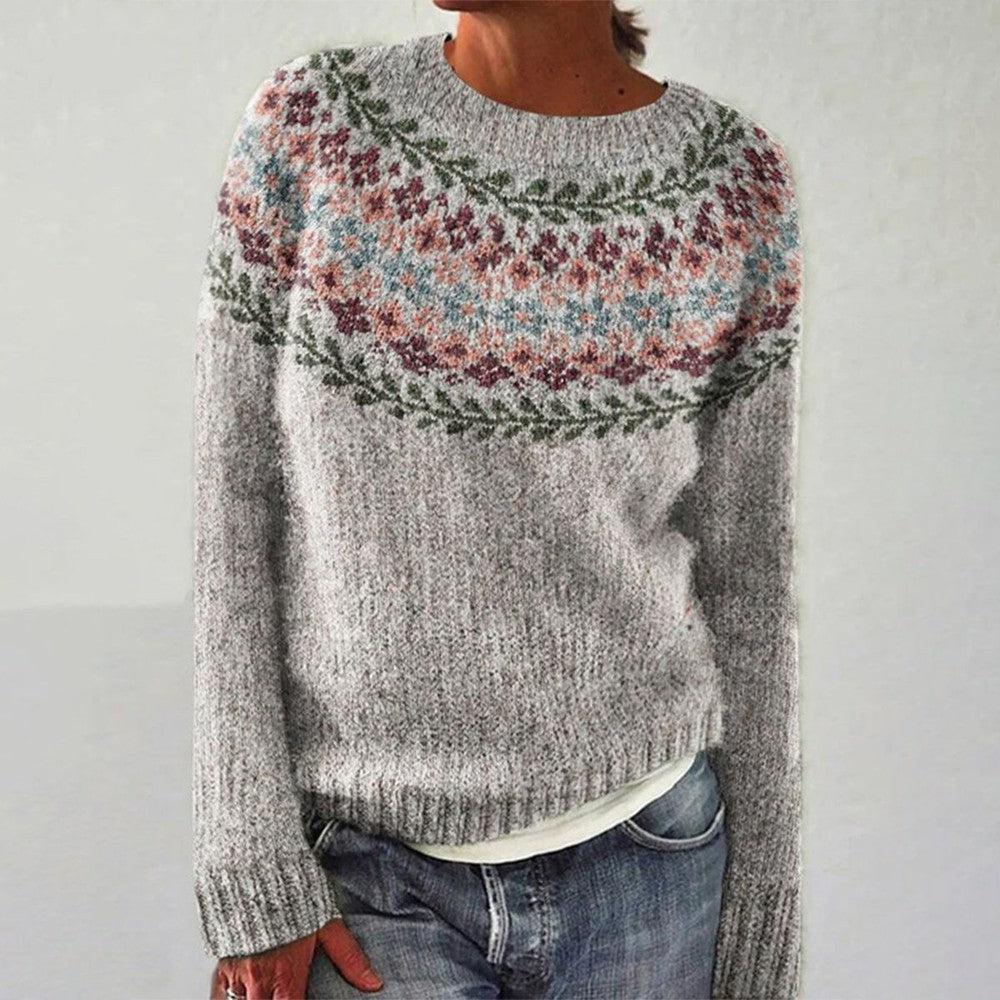 Bridget Vintage Icelandic Sweater - Cozy, Stylish Knitwear for Women