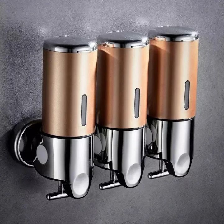 Wall-Mounted Soap Dispenser – 500ml Capacity, Pump Mechanism & Stainless Steel