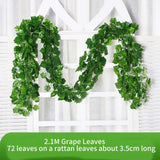 Artificial Ivy Garland 2.1m – Maintenance-Free, Wall & Wedding Decor