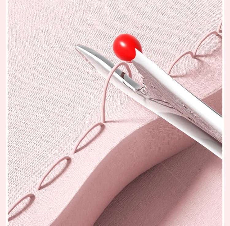 Needle Threader with Seam Ripper – Stainless Steel Tips, 10.4cm & 3 Colors