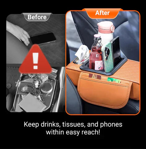 Enhanced Product Title: "Kunstleder Auto Armlehnenauflage mit Getränkehaltern & Ablage - Ergonomisches Design für Komfort und Ordnung" 

This title includes relevant keywords while emphasizing the product's features and benefits, making it more appealing