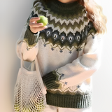 Aste Vintage Pullover – Gemütlicher & Stilvoller Damenpullover im Retro-Design