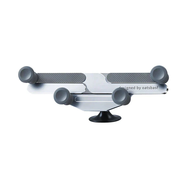 Car Phone Mount – 360° Rotation, Vent/Suction Clip & Aluminum Build