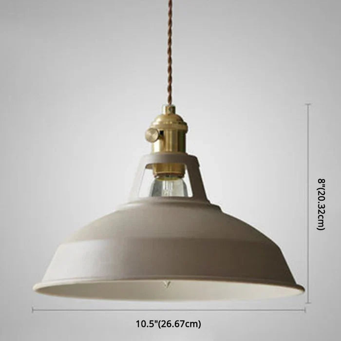 IronGlow Hanging Lamp - Khaki