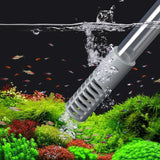 Aquarium Gravel Vacuum Siphon – Adjustable Flow Control, Fish Net & 260cm Hose
