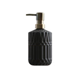 Kalsten | Diamond Pattern Glass Soap Dispenser