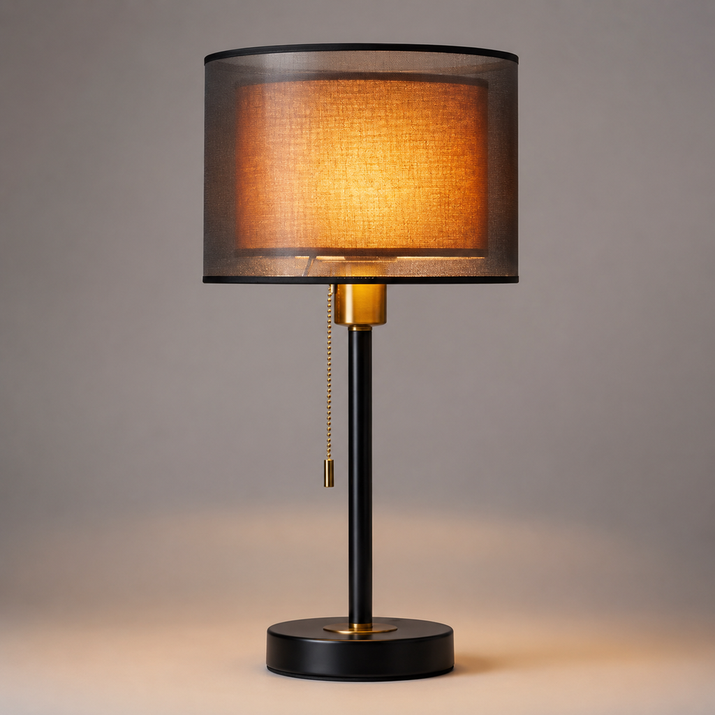 Double Shade Table Lamp