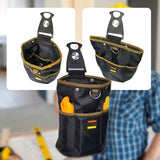 Clip-On Tool Belt Pouch – Waterproof Fabric, Spring Closure & Two Sizes