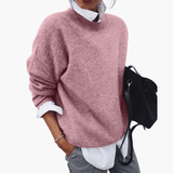 Women's Sweater – High Collar, Oversized Fit & Soft Knit