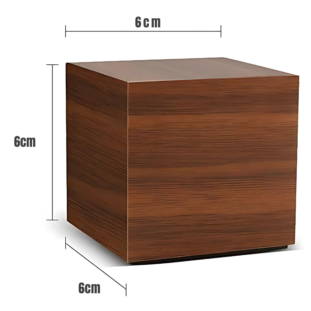 Digital LED Cube Alarm Clock – Temperature Display, 5×5×5cm & USB or AAA Power