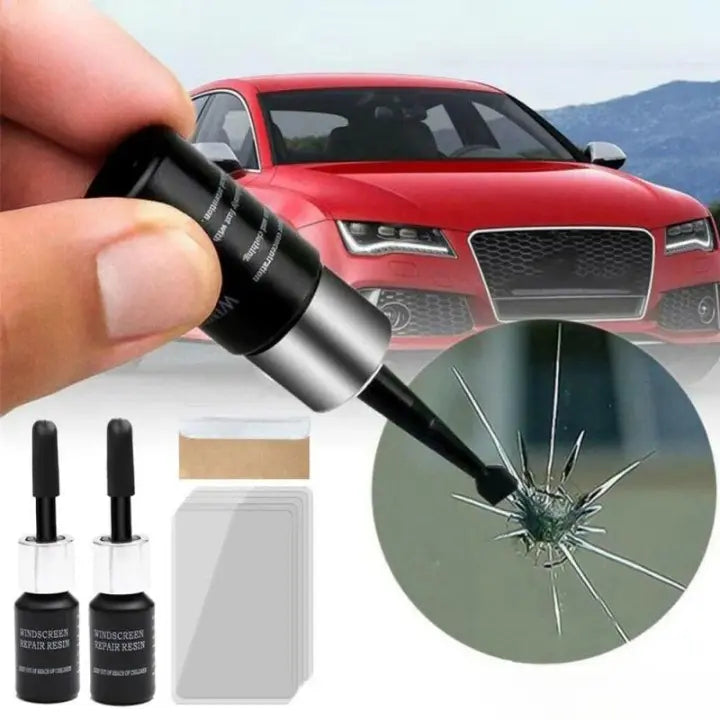 Glass Repair Kit – Nano Resin, Fixes Cracks & Scratches, 30ml & UV-Resistant