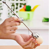 Kalsten | Stainless Steel Egg Opener – Precise Opening with Tapping Effect