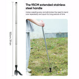 Kalsten | Stainless steel adjustable long handle removable weeder
