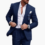Men's Business Suit – Two-Piece Design & Formal Style