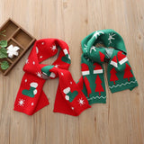 Adorable Kids' Christmas Knit Scarf - Cozy Winter Accessory for Children
