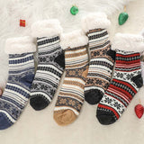 BowLift | Snowflake Ultra-thick  Slipper Home Socks