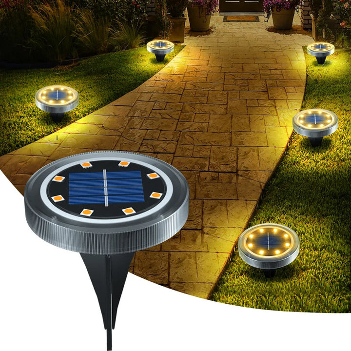 Enhanced Product Title: Wetterfeste Solare Garten-Bodenleuchten – 4er-Set für Außenbereich, Energiesparend & Langlebig 

This title includes relevant keywords while emphasizing key features to attract potential buyers.