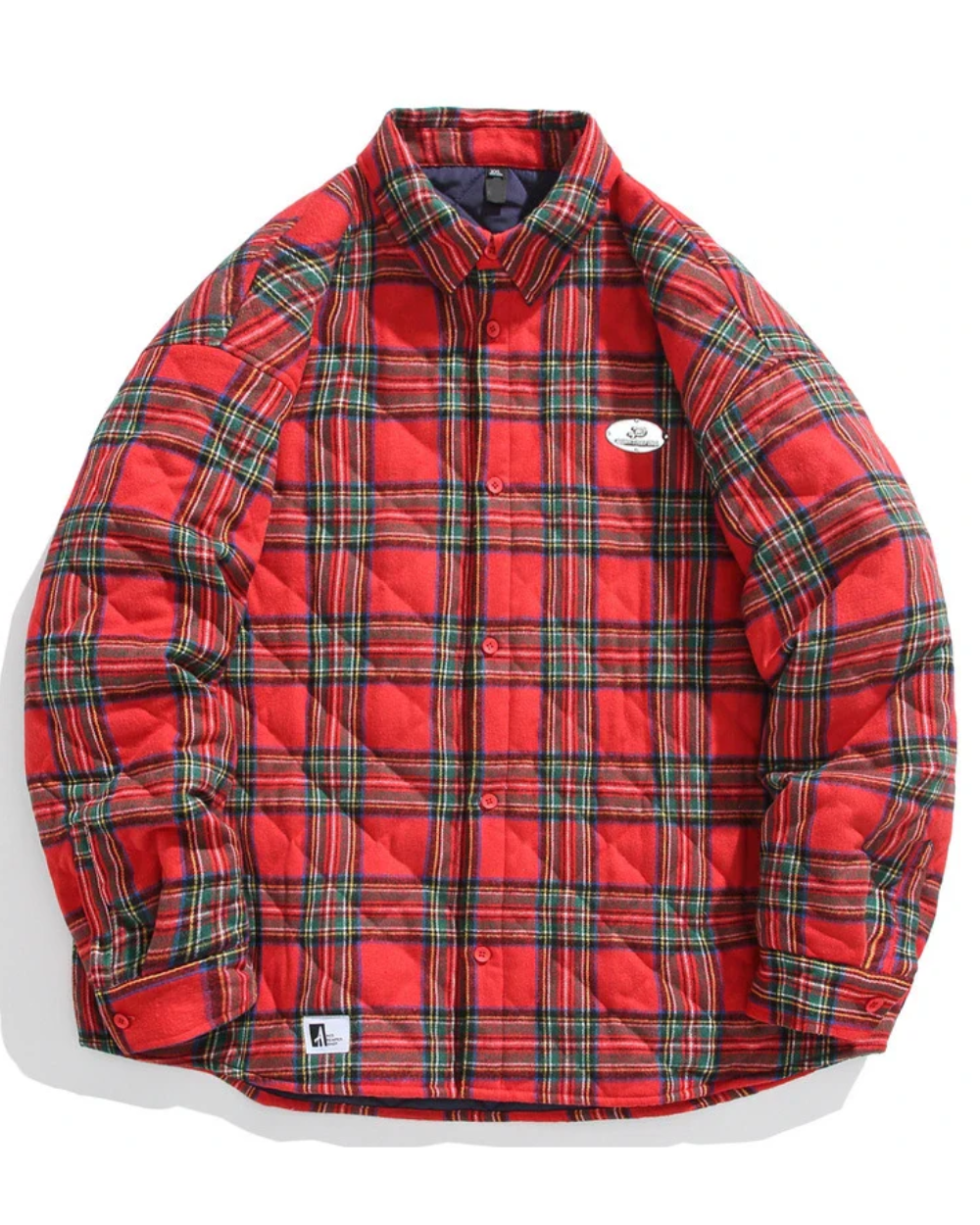 Vintage Baumwoll-Padded Jacke für Herren – Stilvolle, Bequeme und Warme Jacke aus Baumwolle