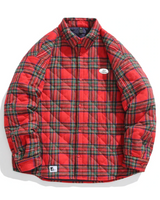 Vintage Baumwoll-Padded Jacke für Herren – Stilvolle, Bequeme und Warme Jacke aus Baumwolle