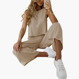 Women's Two-Piece Set – Comfortable Fit & Summer Casual Style