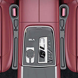 Car Seat Gap Filler with Storage – PU Leather, Phone & Key Pockets, Universal Fit