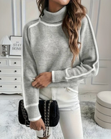 Optimized Product Title: "Victoria Casual Rollkragenpullover für Damen - Bequemer, Stilvoller Pullover für Herbst und Winter" 

This title includes relevant keywords while maintaining clarity and appeal for potential buyers.