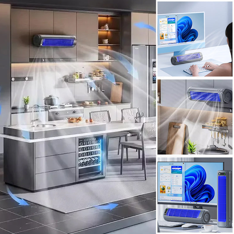 AirWave – Portable Rechargeable Air Conditioner| Bowlift